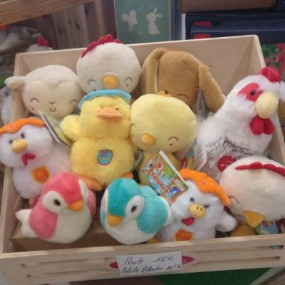 Peluches Pâques